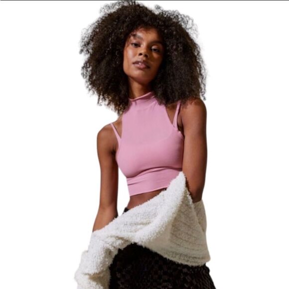 NEW Out From Under UO Urban Outfitters Charlotte Seamless Mock-Neck Bra Top XL - Picture 3 of 4